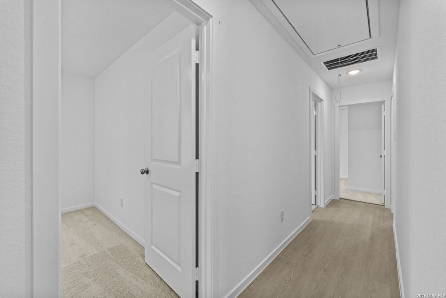 Spacious, unfurnished interior of a new home in Hidden Oasis, San Antonio (Image 19). Spacious, unfurnished interior of a new home in Hidden Oasis, San Antonio (Image 19).