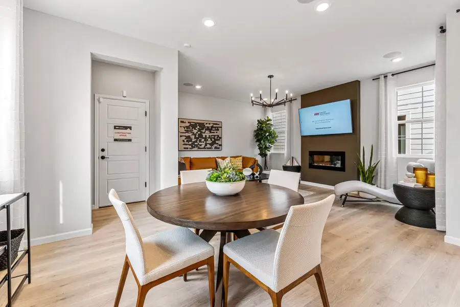 Furnished interior view inside a new home in Parterre, Thornton (Image 11). Furnished interior view inside a new home in Parterre, Thornton (Image 11).