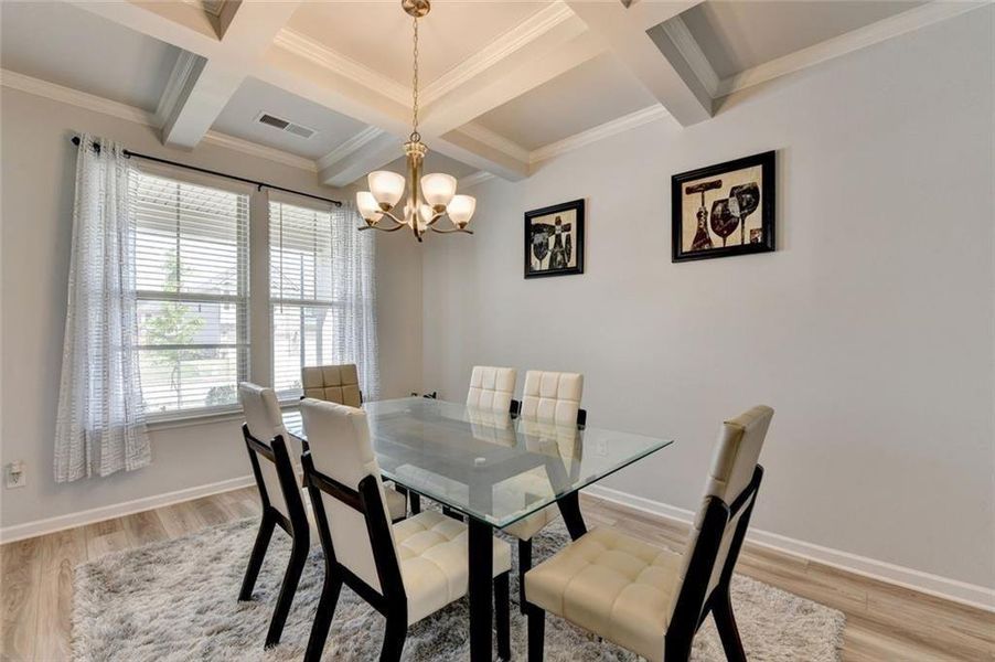 Furnished interior view inside a new home in Adagio, Dacula (Image 15).