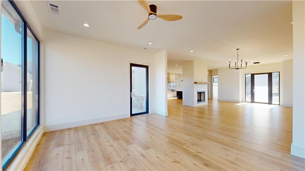 Spacious, unfurnished interior of a new home in , Commerce (Image 35).