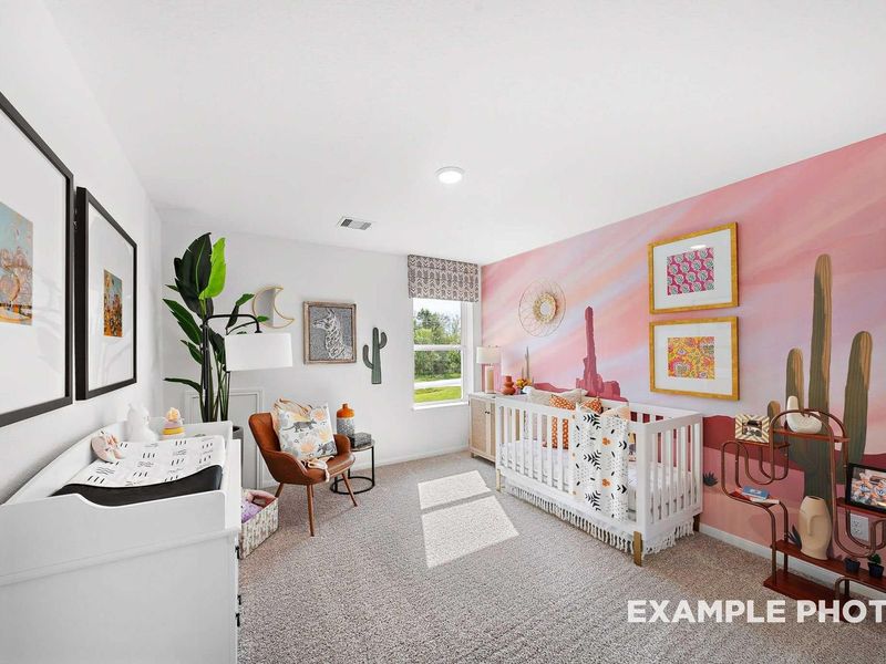 Furnished interior view inside a new home in Windmill Estates, Magnolia (Image 32).