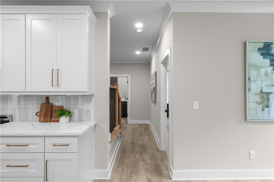 Furnished interior view inside a new home in , Lilburn (Image 33).