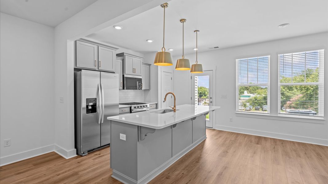 Furnished interior view inside a new home in Saluda Crossing, Piedmont (Image 10).