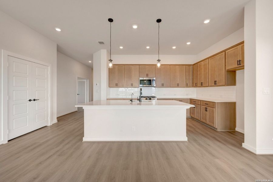 Furnished interior view inside a new home in , New Braunfels (Image 6). Furnished interior view inside a new home in , New Braunfels (Image 6).