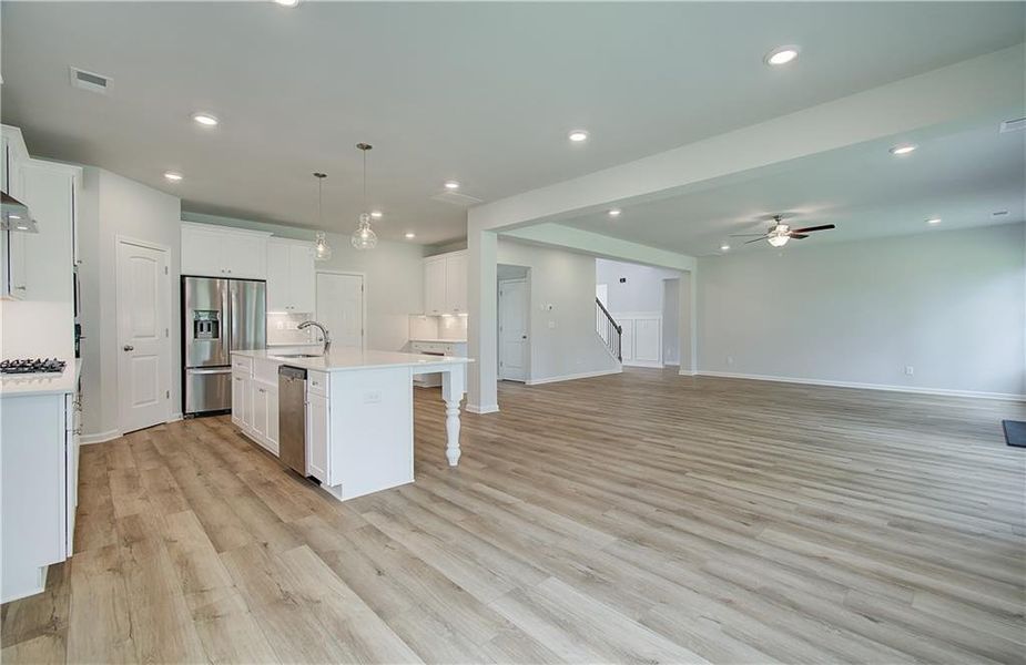 Spacious, unfurnished interior of a new home in Cambria at Traditions, Hampton (Image 21).