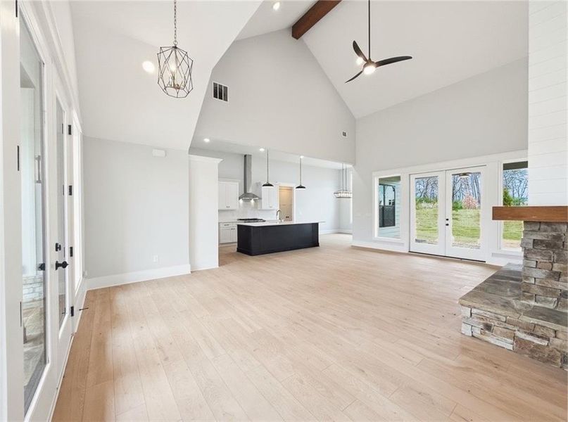 Spacious, unfurnished interior of a new home in , Rydal (Image 64).