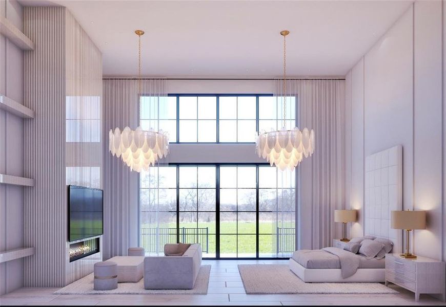 Furnished interior view inside a new home in , Milton (Image 10). Furnished interior view inside a new home in , Milton (Image 10).