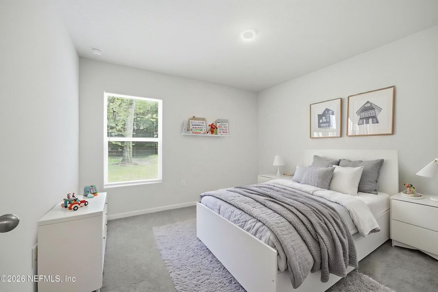 Furnished interior view inside a new home in , Jacksonville (Image 19).