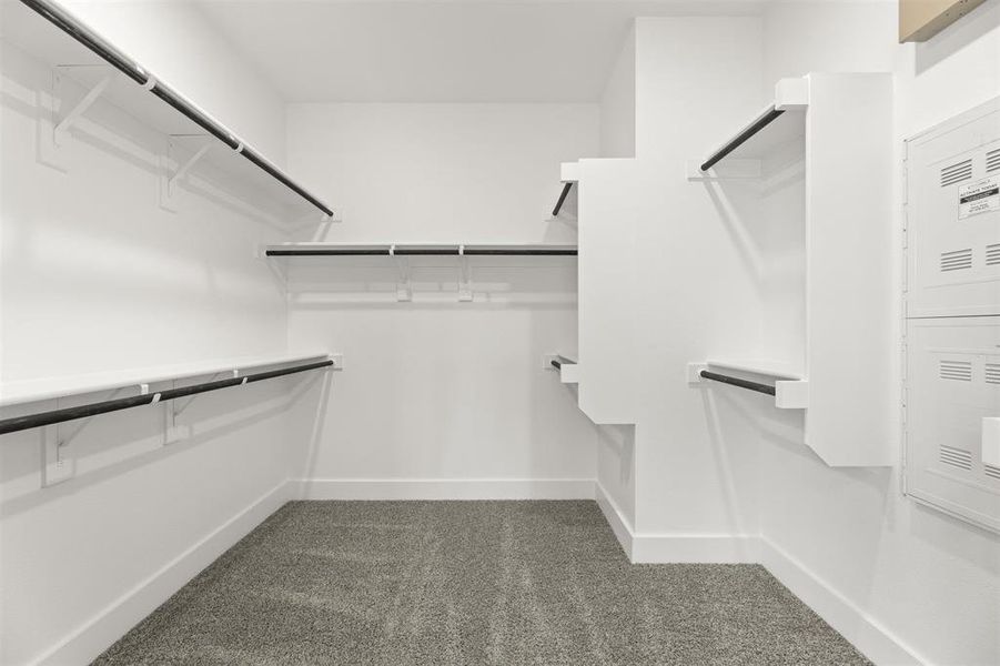 Furnished interior view inside a new home in The Villages of Hurricane Creek, Anna (Image 7). Furnished interior view inside a new home in The Villages of Hurricane Creek, Anna (Image 7).