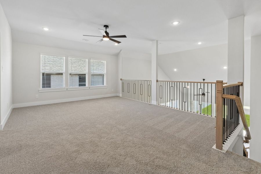 Spacious, unfurnished interior of a new home in Painted Tree Woodland West, McKinney (Image 19). Spacious, unfurnished interior of a new home in Painted Tree Woodland West, McKinney (Image 19).