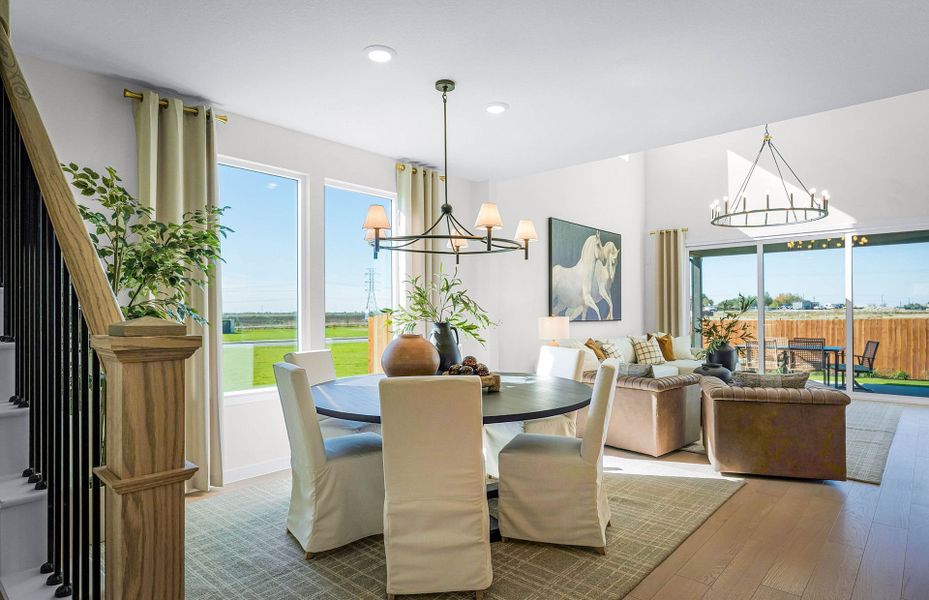Representative furnished interior of a home built from the Sanford by Pulte Homes in Kuempel Farms, Pflugerville (Image 51).