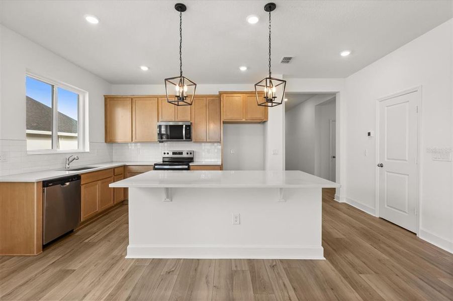 Furnished interior view inside a new home in , Groveland (Image 11).