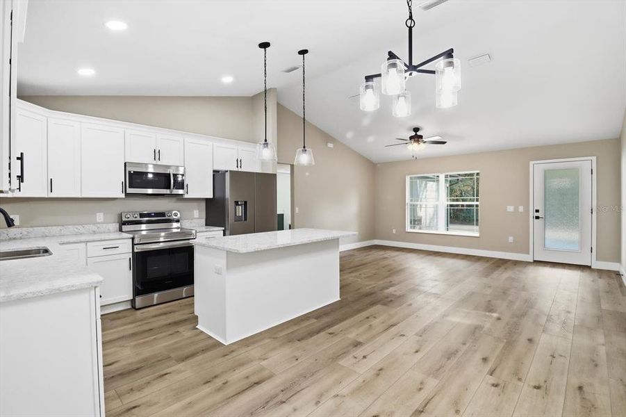 Furnished interior view inside a new home in , Inverness (Image 13).