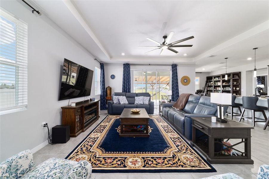 Furnished interior view inside a new home in Brookhaven, Ocala (Image 73).