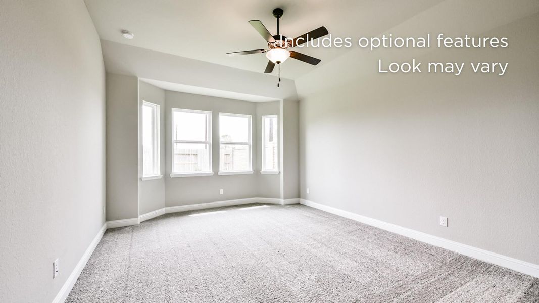 Spacious, unfurnished interior of a new home in Woodhavyn 50', Magnolia (Image 21).