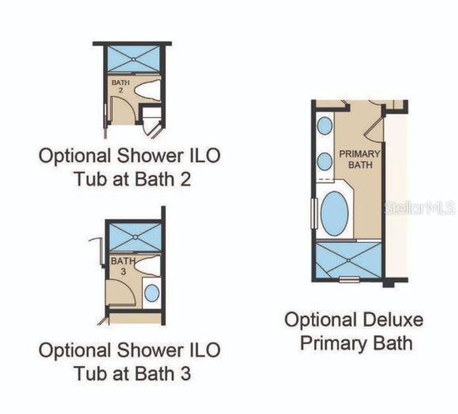 Structural options added include: Gourmet kitchen, secondary bedroom and full bathroom in place of study and powder room, shower at main level bathroom, shower at upstairs secondary bath, and 8' interior doors.