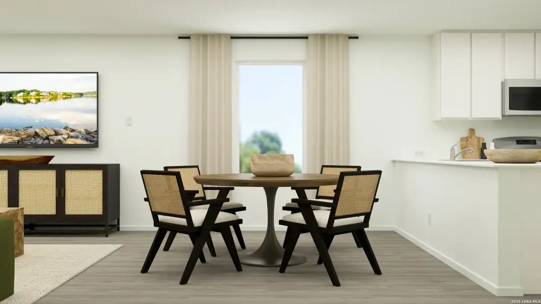 Furnished interior view inside a new home in Windridge, Kerrville (Image 16).
