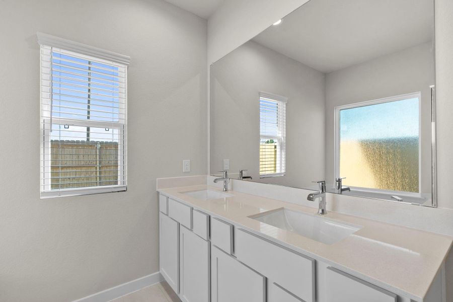 Furnished interior view inside a new home in , Houston (Image 10).