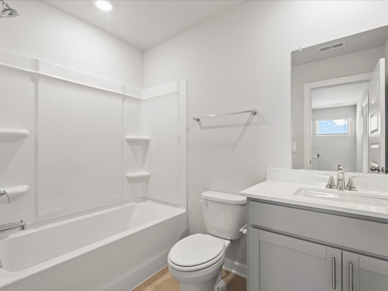 Furnished interior view inside a new home in Valentine Townes, Greer (Image 8).