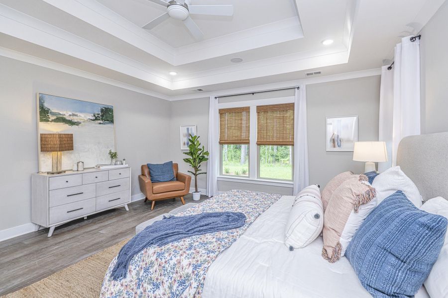 Furnished interior view inside a new home in Timothy Lakes, Ridgeville (Image 23).