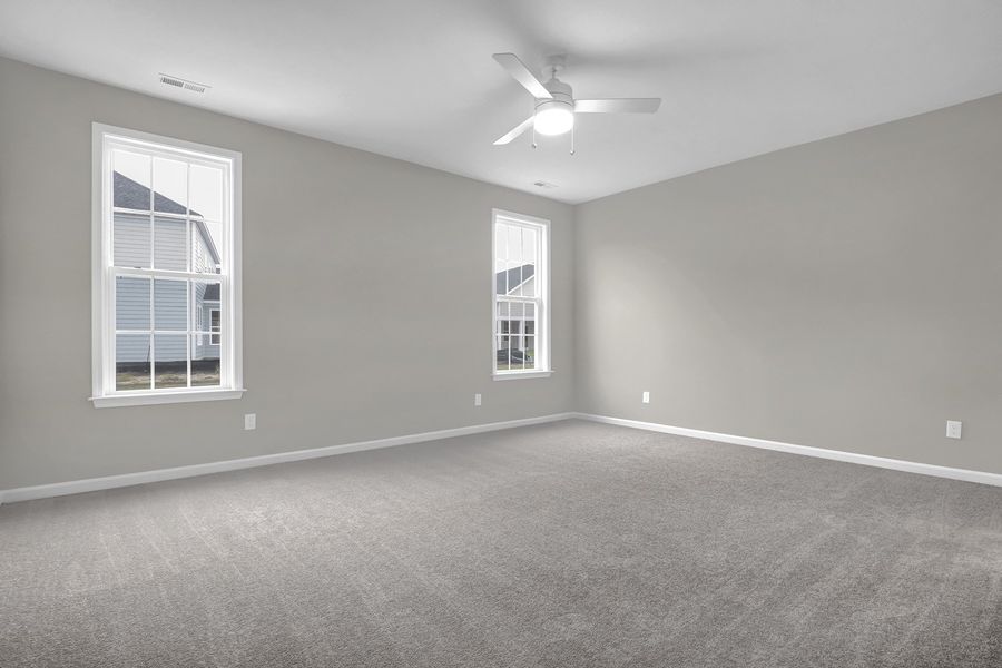 Spacious, unfurnished interior of a new home in Grand Park, Leland (Image 20).