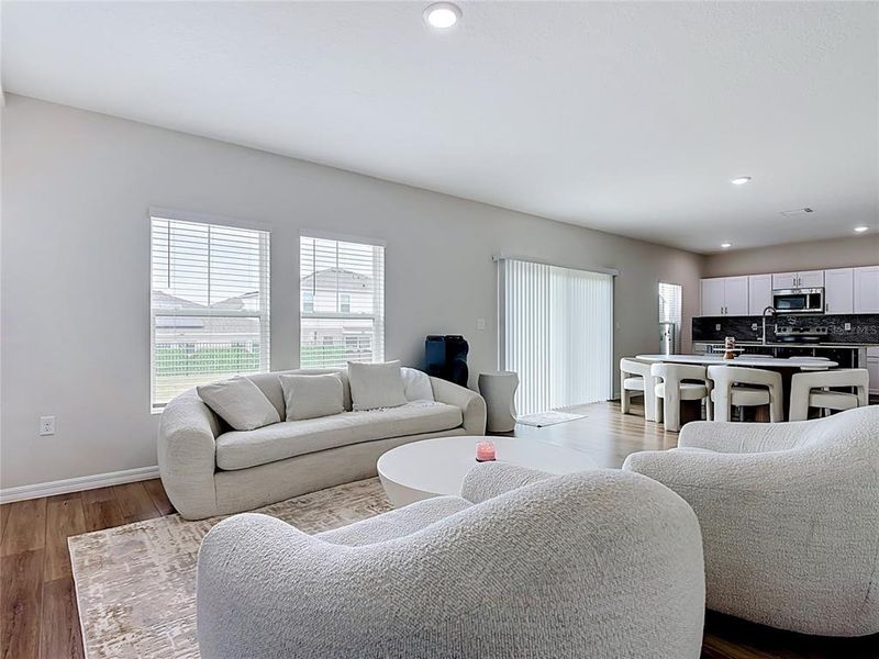 Furnished interior view inside a new home in Lawson Dunes, Haines City (Image 8).
