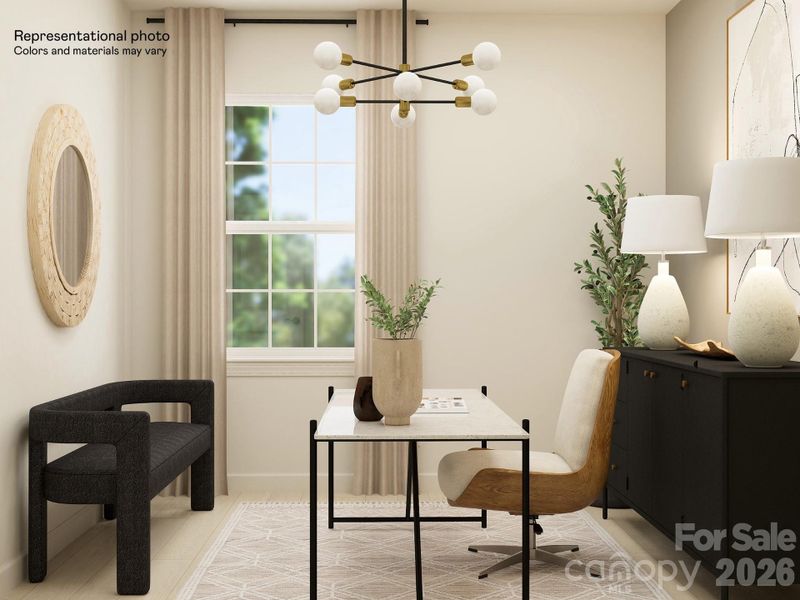 Furnished interior view inside a new home in Roselyn, Lancaster (Image 13). Furnished interior view inside a new home in Roselyn, Lancaster (Image 13).