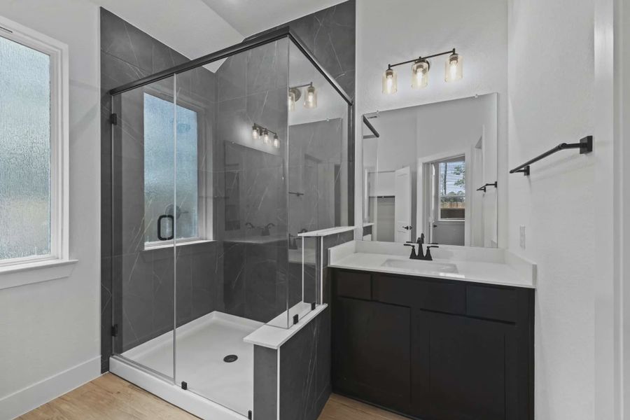 Representative furnished interior of a home built from the San Francisco by Chesmar Homes in The Woodlands Hills, Willis (Image 15). Representative furnished interior of a home built from the San Francisco by Chesmar Homes in The Woodlands Hills, Willis (Image 15).