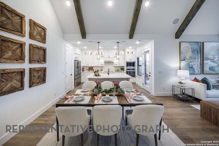 Furnished interior view inside a new home in , Castroville (Image 26).
