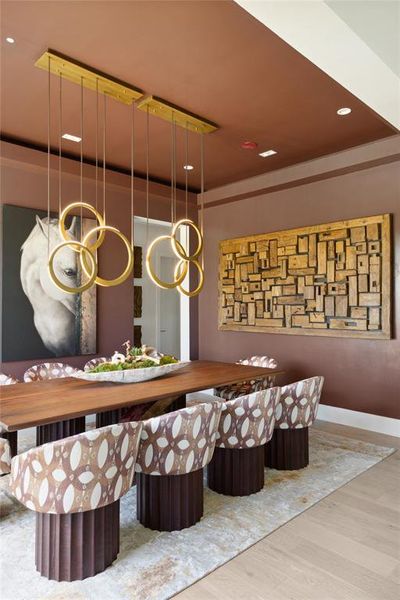 Furnished interior view inside a new home in , Fort Worth (Image 10).