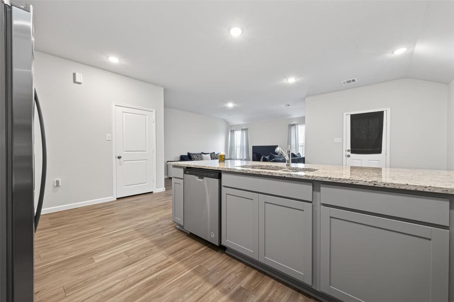 Furnished interior view inside a new home in The Villages at Westpointe, Dayton (Image 35). Furnished interior view inside a new home in The Villages at Westpointe, Dayton (Image 35).