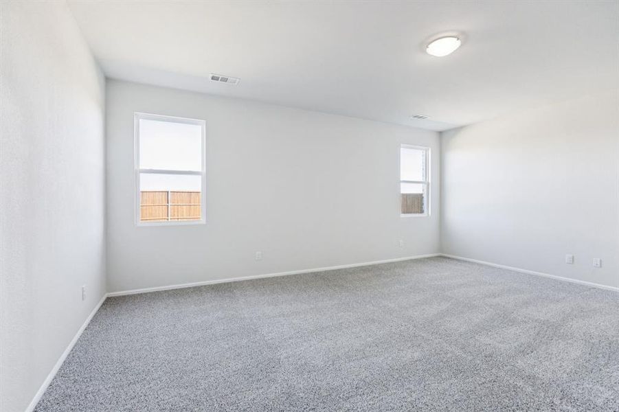 Spacious, unfurnished interior of a new home in Santorini, Seagoville (Image 19). Spacious, unfurnished interior of a new home in Santorini, Seagoville (Image 19).