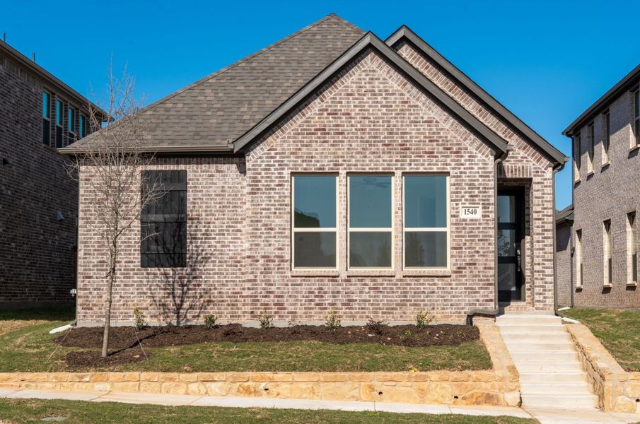 Representative exterior photo of a completed home built from the Durango by Windsor Homes in Walton Ridge, Corinth, TX (Image 4).
