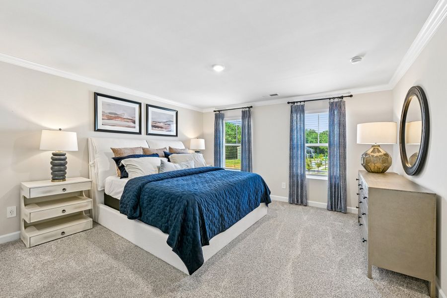Furnished interior view inside a new home in Crossrail Station, Mooresville (Image 9).