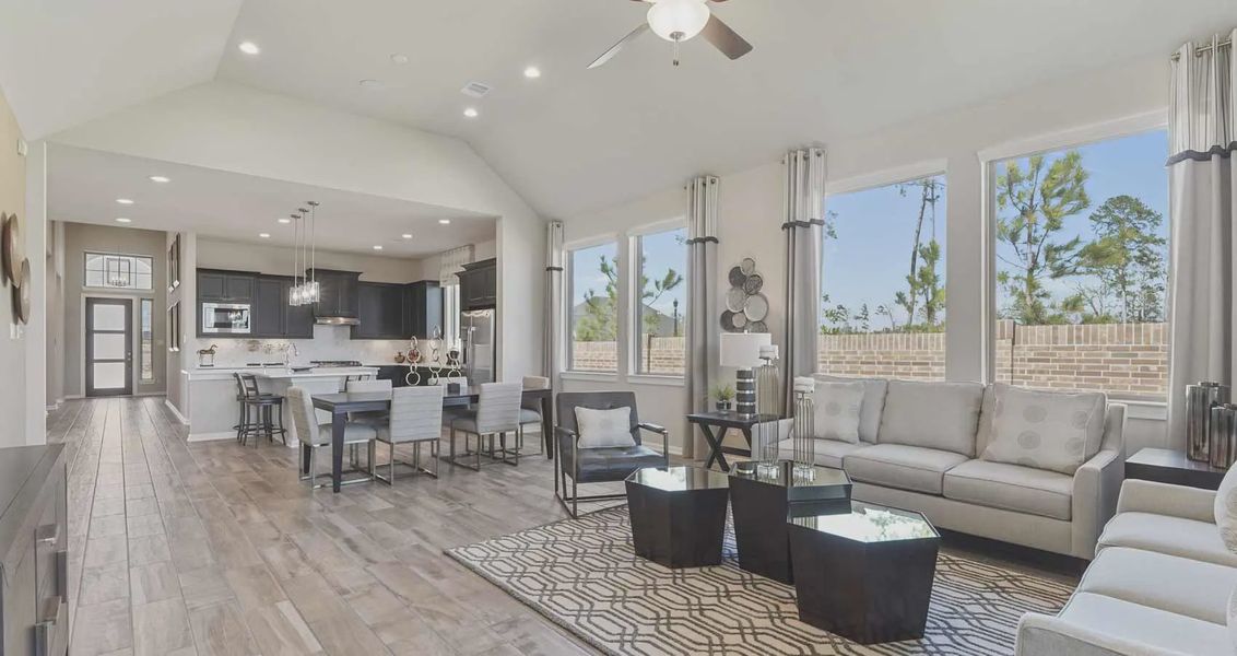 Representative furnished interior of a home built from the Lynnbrook by Chesmar Homes in Attwater 55s, Waller (Image 7). Representative furnished interior of a home built from the Lynnbrook by Chesmar Homes in Attwater 55s, Waller (Image 7).