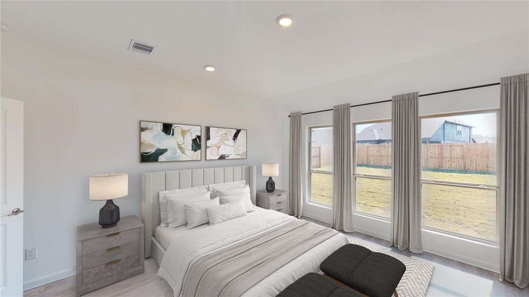 Furnished interior view inside a new home in Anniston, Katy (Image 7).