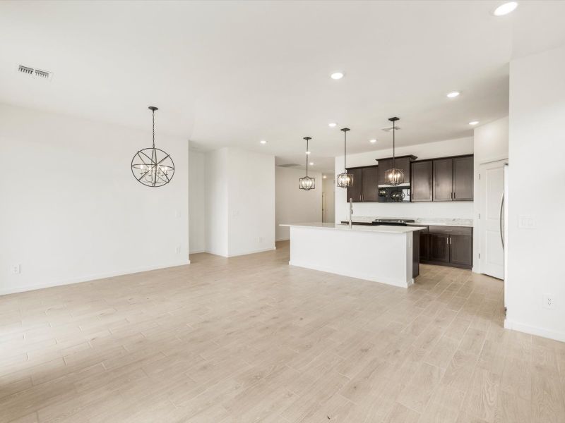 Spacious, unfurnished interior of a new home in Anthem at Merrill Ranch Estate Series, Florence (Image 10). Spacious, unfurnished interior of a new home in Anthem at Merrill Ranch Estate Series, Florence (Image 10).