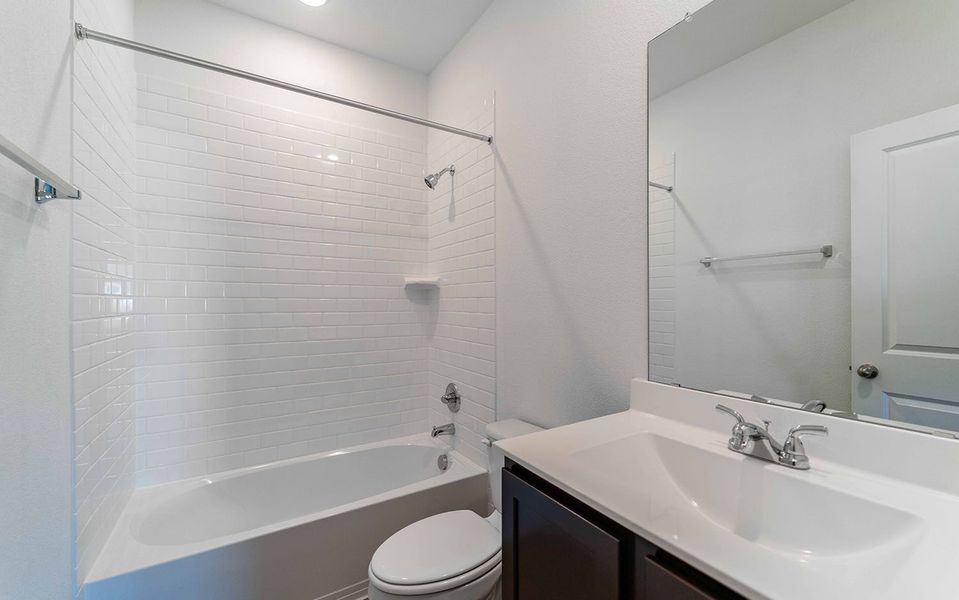 Furnished interior view inside a new home in Sunset Oaks, Maxwell (Image 6).