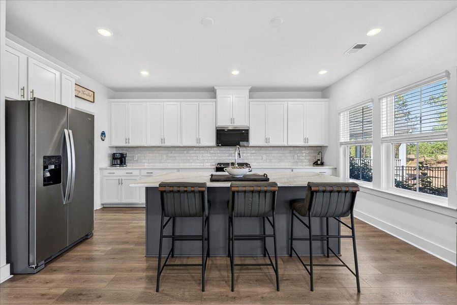 Furnished interior view inside a new home in The Coves at Lakes of Cane Bay, Summerville (Image 23). Furnished interior view inside a new home in The Coves at Lakes of Cane Bay, Summerville (Image 23).