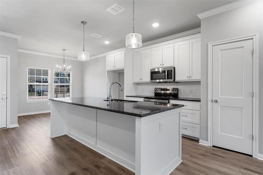 Furnished interior view inside a new home in , McGregor (Image 12).