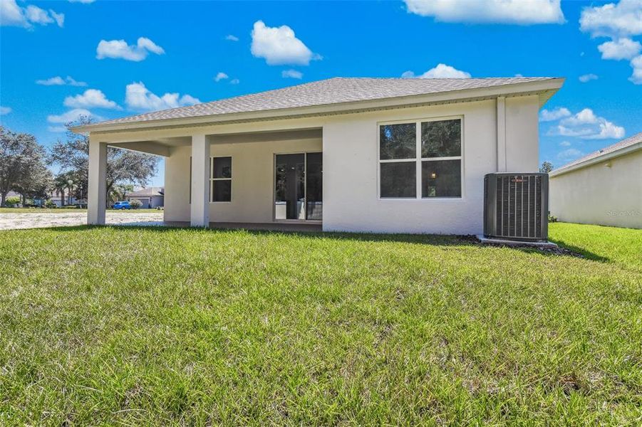Exterior details and patio area of a home in Cascades at Southern Hills, Brooksville (Image 30). Exterior details and patio area of a home in Cascades at Southern Hills, Brooksville (Image 30).