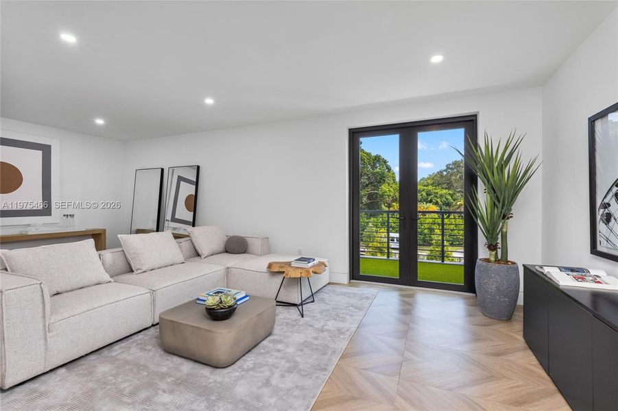 Furnished interior view inside a new home in , Pinecrest (Image 51).