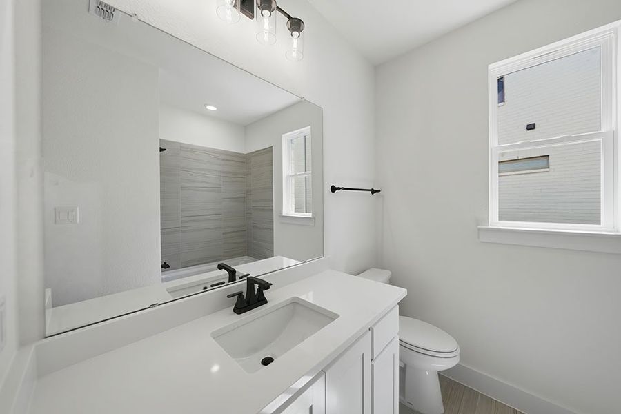Furnished interior view inside a new home in Brookhollow West, Prosper (Image 6).