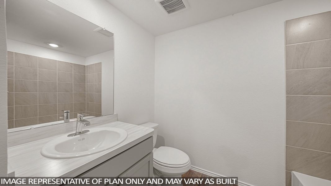 Representative furnished interior of a home built from the Quincy by D.R. Horton in Grand Pines, Magnolia (Image 12). Representative furnished interior of a home built from the Quincy by D.R. Horton in Grand Pines, Magnolia (Image 12).