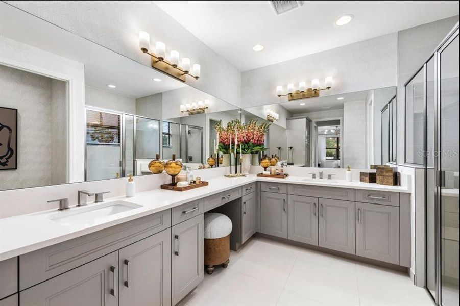 Furnished interior view inside a new home in , Fort Myers (Image 12).