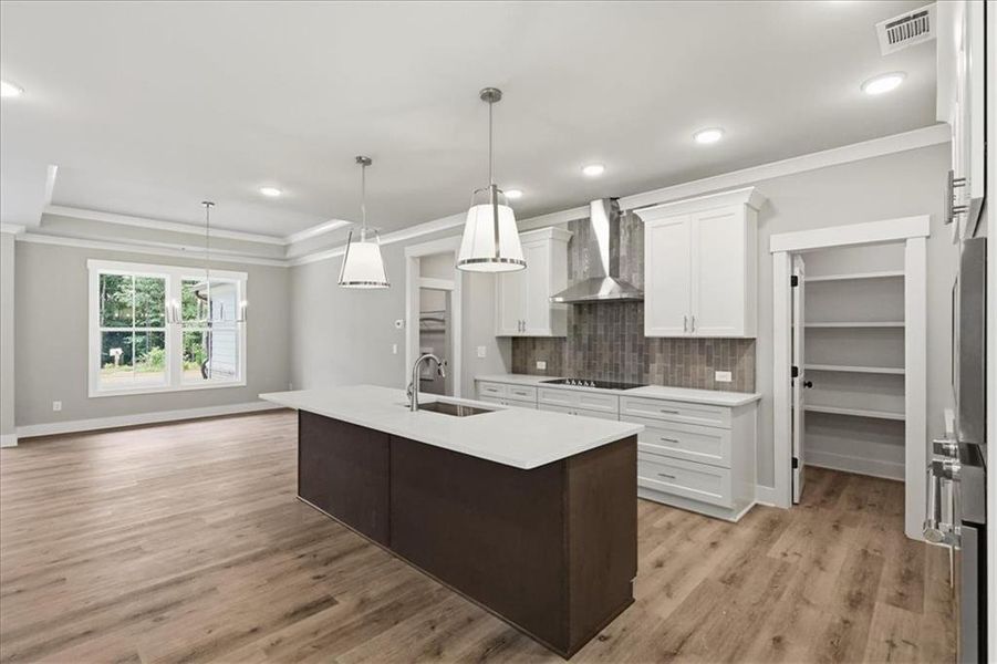 Furnished interior view inside a new home in , Statham (Image 7).