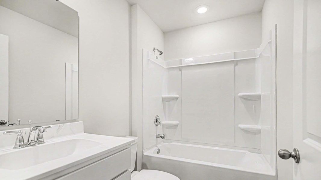 Furnished interior view inside a new home in The Park at Wilkinson, Orangeburg (Image 7).