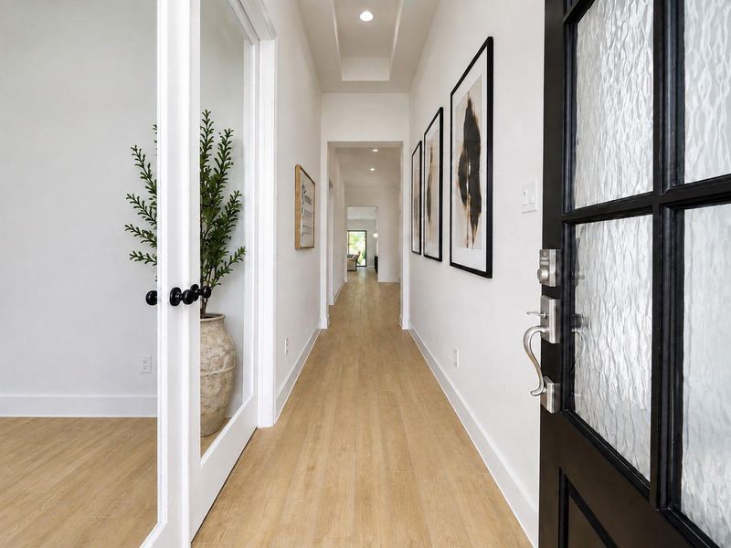 Furnished interior view inside a new home in , Magnolia (Image 18).