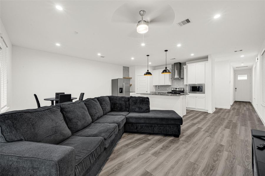 Furnished interior view inside a new home in , Houston (Image 7).