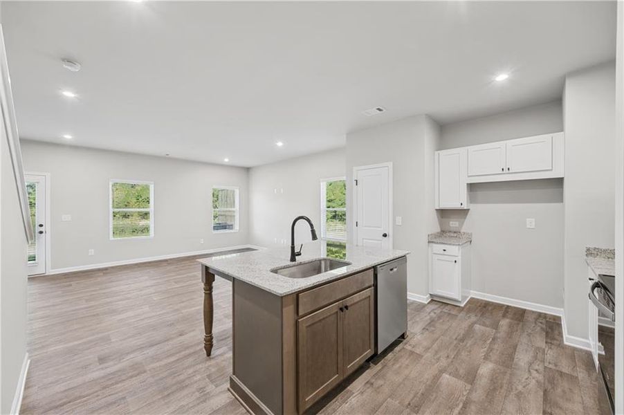 Furnished interior view inside a new home in Village Green, Adairsville (Image 8).